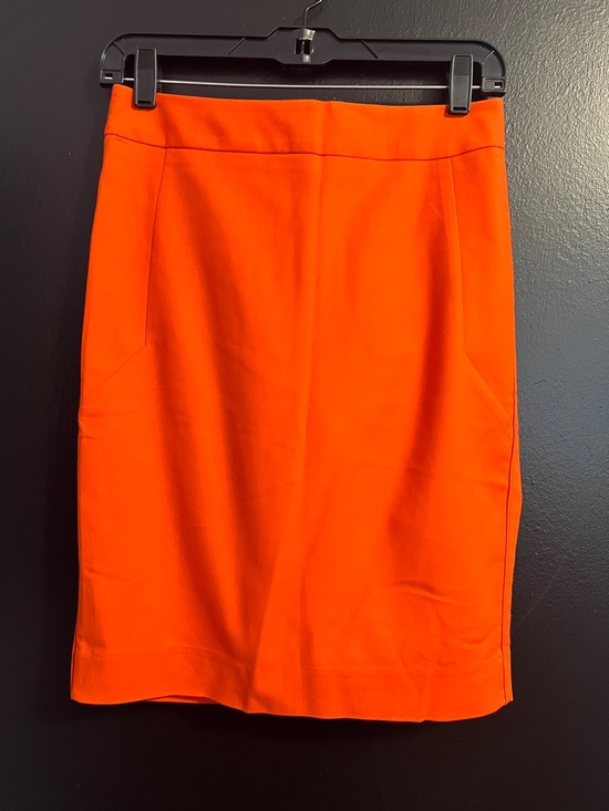 The Limited Dresses & Skirts - The Limited Vibrant Orange Pencil Skirt